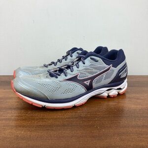 Mizuno Wave Rider 21 Running Shoes Gray Sneakers J1GD180703 Women’s Size 9.5.